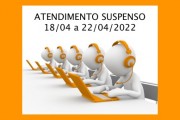 MANUTENÇÃO DO SISTEMA INTERROMPE ATENDIMENTO DE 18 a 22/04/2022